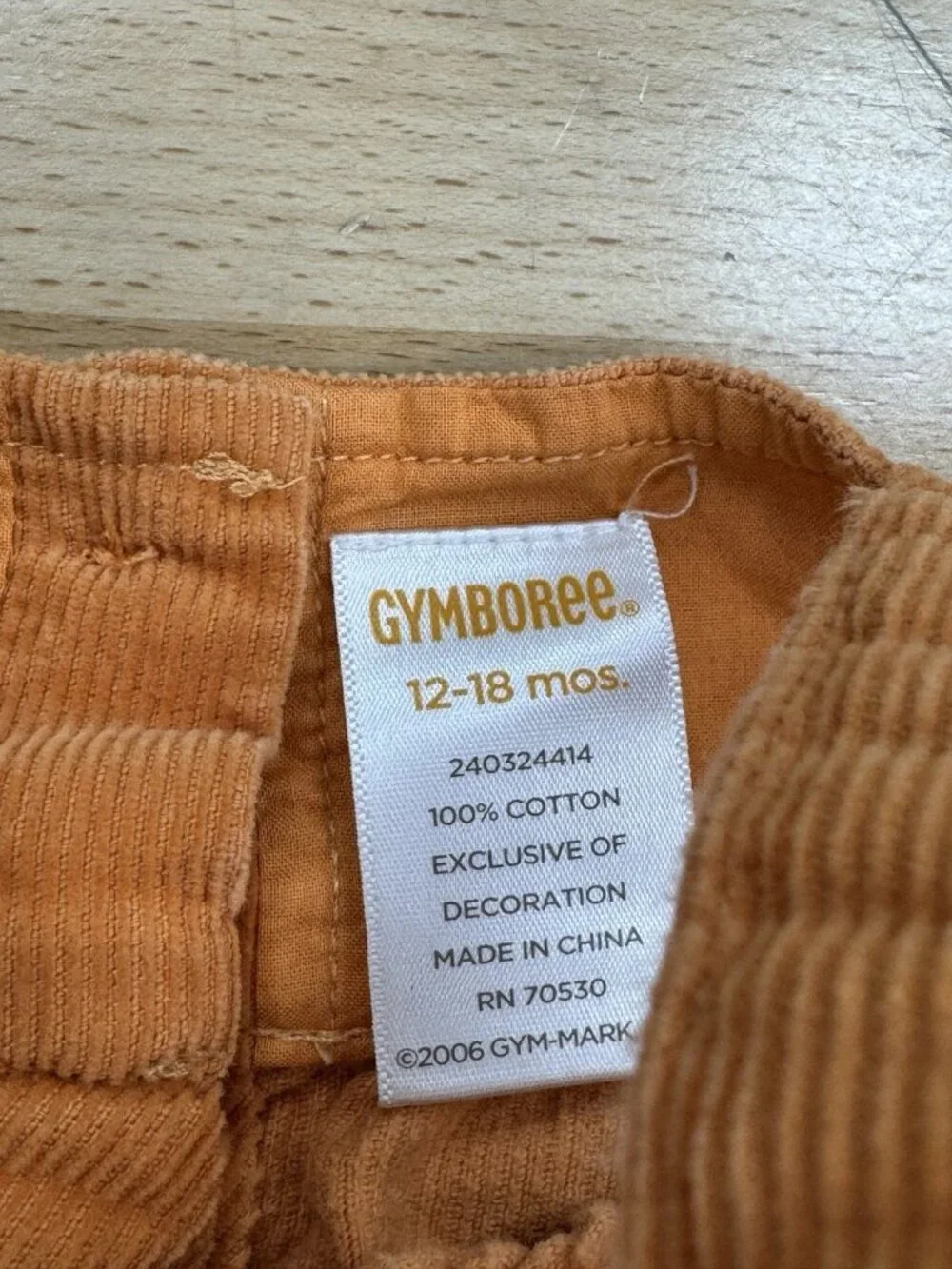 Gymboree corduroy dress